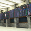 KSE-100 slips amid volatile trading