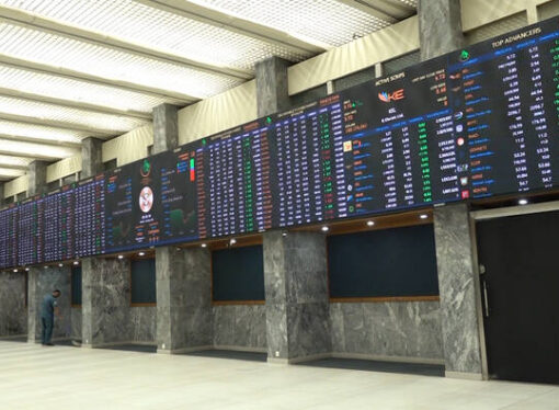 KSE-100 slips amid volatile trading